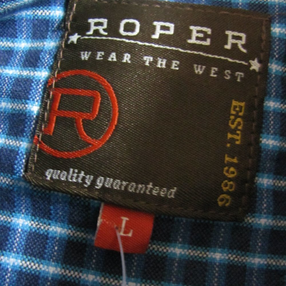 ROPER MENS WESTERN RODEO STYLE SHIRT - Picture 11 of 11